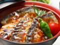 さんまの竜田揚げ丼