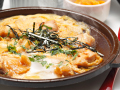 春風鶏の親子煮御膳