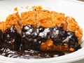 ロースカツ黒カレー