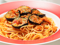 ツナと茄子のトマトクリームパスタ